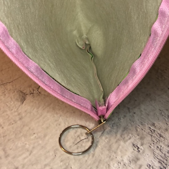 Avocado Heart Make Up Bag, NWOT - Picture 4 of 5